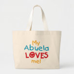 LOVESMEabuela Tote Bags