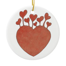 Loving Heart ornaments