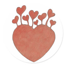 Loving Heart stickers