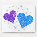 Loving Hearts - Mousepad