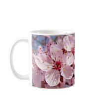 Loving You Sweet! Coffee Cup Mugs Pink Blossoms