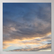Low Clouds Poster