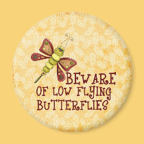 Low Flying Butterflies magnets