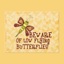 Low Flying Butterflies postcards