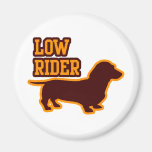 Low Rider Refrigerator Magnet