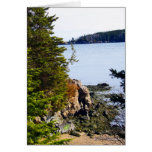 Low Tide On The Coast Card