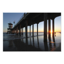 Low Tide Sunset Photo