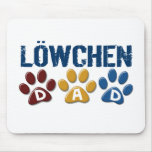 LOWCHEN Dad Paw Print 1 Mouse Pad