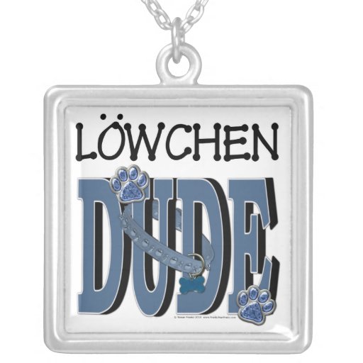Lowchen DUDE Custom Necklace