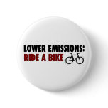 Lower Emissions Ride A Bike Buttons
