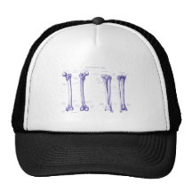 Lower Limb Blue Mesh Hats