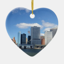 Lower Manhattan Skyline Ornament