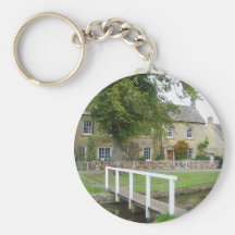 Lower Slaughter Gloucestershire Keychain