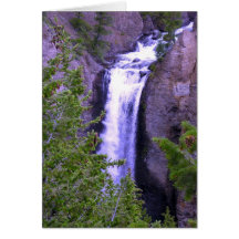 Lower Tower Falls Blank Note Cards