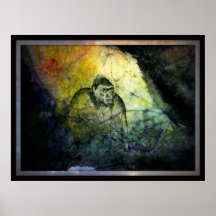 Lowland Gorilla Print