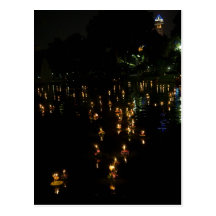 Loy Krathong Bangkok Lumpini Park Postcards
