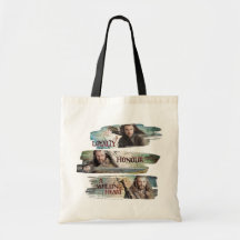 Loyalty, Honour, A Willing Heart Canvas Bags