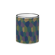 Lozenge Camouflage Mug