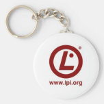 LPI Logo Button Keychain