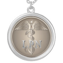 LPN Caduceus Custom Necklace