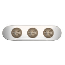 LPN Caduceus Skateboard Deck