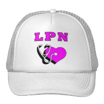 LPN Care Trucker Hats