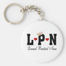 LPN Licensed Practical Nurse Keychain