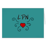 LPN Love Tattoo Card