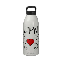 LPN Love Tattoo Drinking Bottle