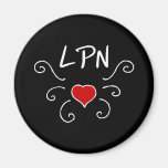 LPN Love Tattoo Fridge Magnet