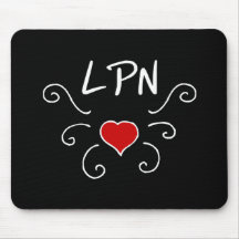 LPN Love Tattoo Mousepad