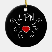 LPN Love Tattoo Ornament