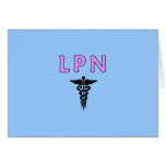 LPN Medical Greeting Card