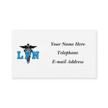 LPN Medical Symbol Business Card Templates