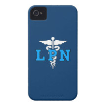 LPN Medical Symbol iPhone 4 Cases