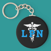 LPN Medical Symbol keychains