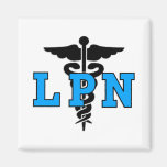 LPN Medical Symbol Magnets