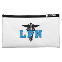 LPN Medical Symbol Makeup Bags