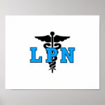 LPN Medical Symbol Posters