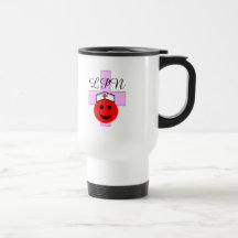 LPN red smiley Gifts Mug
