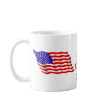 LPRAYING HANDS FOR US FLAG COFFEE MUG