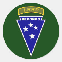 LRRP Recondo - Americal 2 Sticker