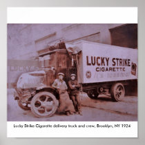 LS Truck Print Copy, Lucky Strike Cigarette del...