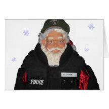 LT Santa Greeting Card