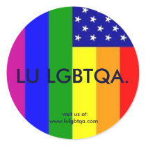 LU LGBTQA Sticker
