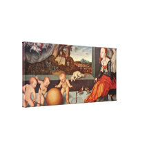 Lucas Cranach the Elder - melancholy Canvas Prints