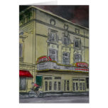 Lucas Theatre Savannah Georgia artists art Greeting Card