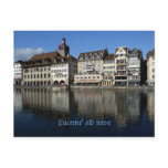 Lucerne' old town postcards