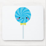 Lucette bleue de surgeon de remous de Kawaii Tapis De Souris