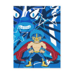 Lucha Libre Luchador Wrestler Postcard